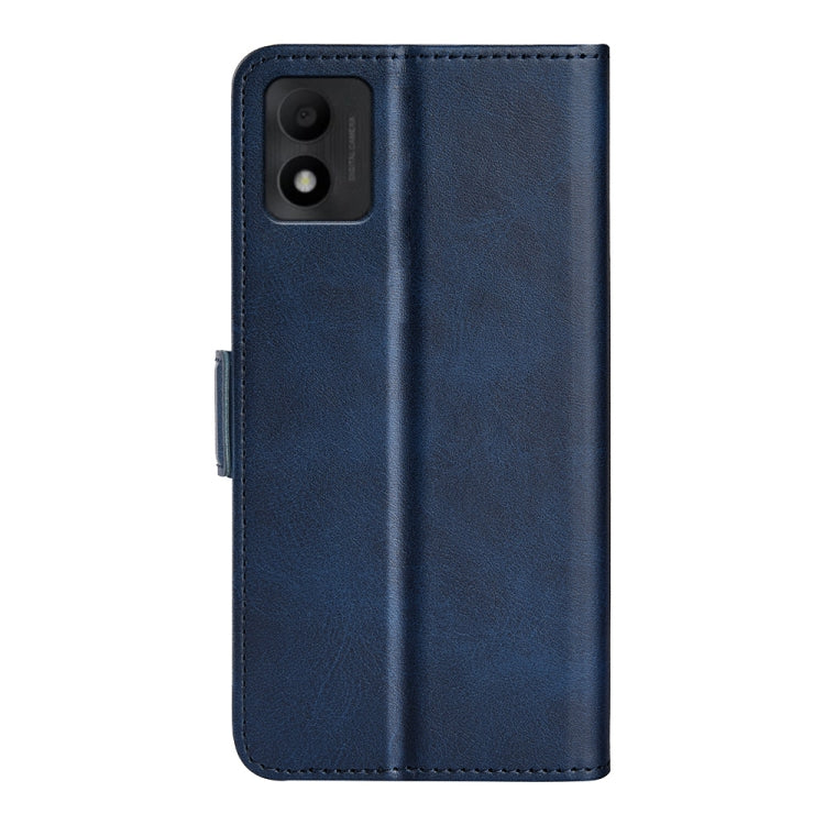 For TCL 303 Dual-side Magnetic Buckle Horizontal Flip Leather Phone Case