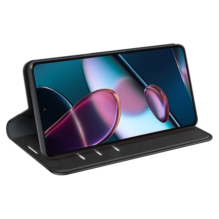 For Motorola Moto Edge 30 5G Retro-skin Magnetic Suction Leather Phone Case