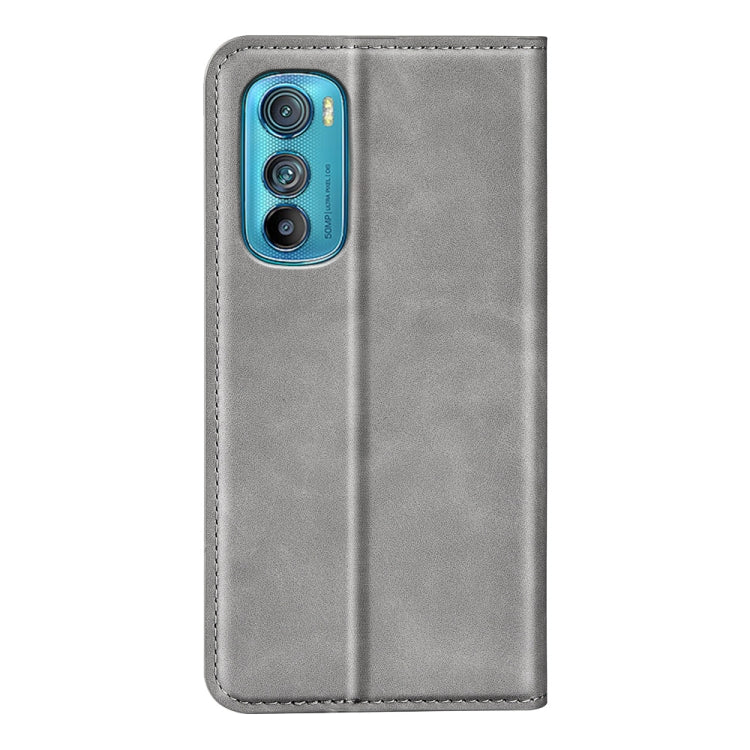 For Motorola Moto Edge 30 5G Retro-skin Magnetic Suction Leather Phone Case