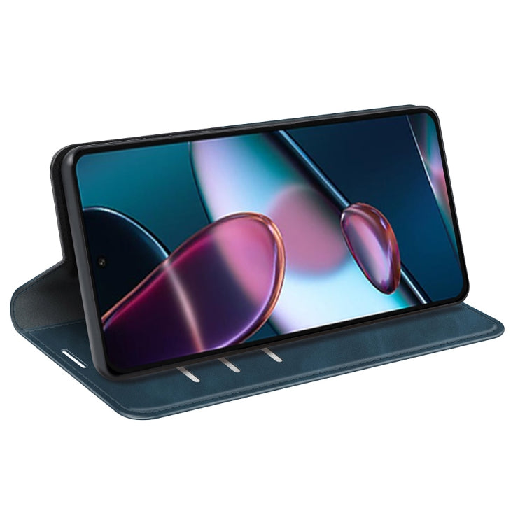 For Motorola Moto Edge 30 5G Retro-skin Magnetic Suction Leather Phone Case