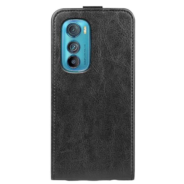 For Motorola Moto Edge 30 5G R64 Texture Vertical Flip Leather Phone Case