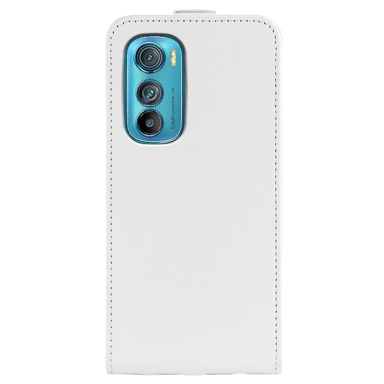 For Motorola Moto Edge 30 5G R64 Texture Vertical Flip Leather Phone Case
