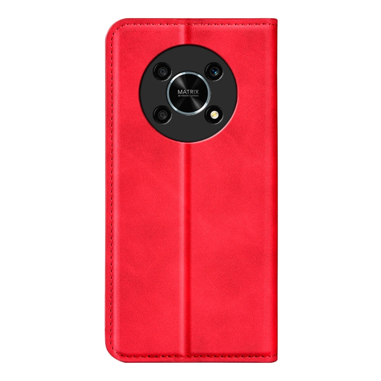 For Honor X30 / Magic 4 Lite Retro-skin Magnetic Suction Leather Phone Case