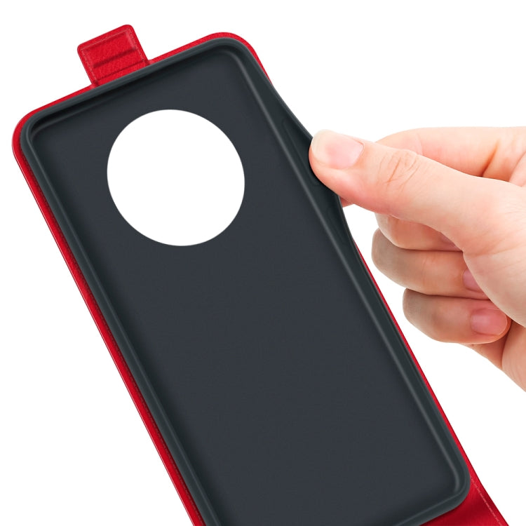 For Honor X30 / Magic 4 Lite R64 Texture  Vertical Flip Leather Phone Case