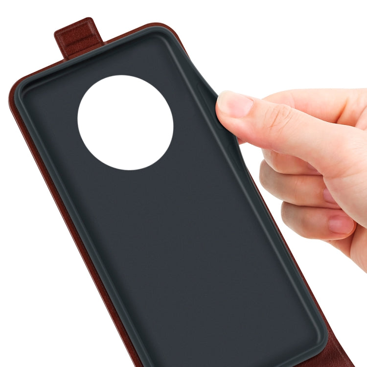 For Honor X30 / Magic 4 Lite R64 Texture  Vertical Flip Leather Phone Case