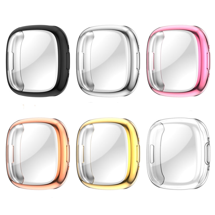 For Fitbit Versa 4 Shockproof TPU Protective Watch Case