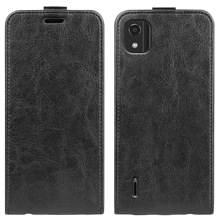 For Nokia C2 2nd Edition R64 Texture Vertical Flip Leather Phone Case
