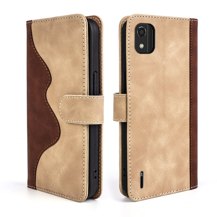 For Nokia C2 2nd Edition Stitching Horizontal Flip Leather Phone Case