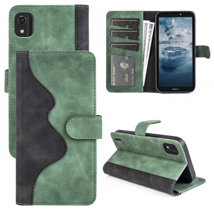 For Nokia C2 2nd Edition Stitching Horizontal Flip Leather Phone Case