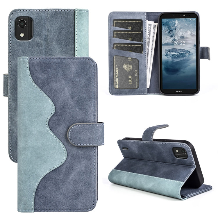 For Nokia C2 2nd Edition Stitching Horizontal Flip Leather Phone Case