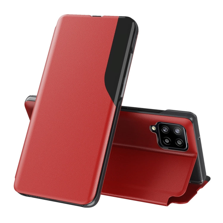 For Samsung Galaxy M33 5G Attraction Flip Holder Leather Phone Case