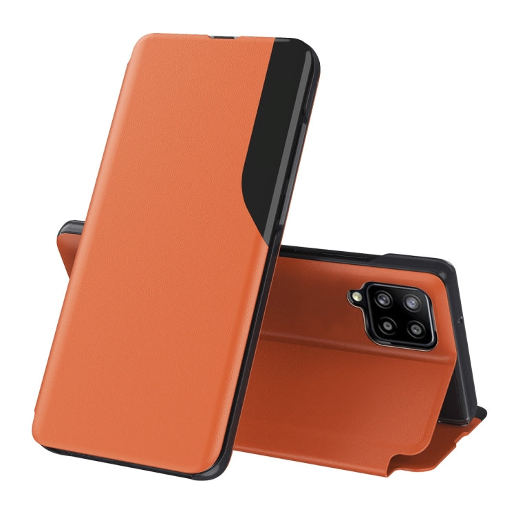 For Samsung Galaxy M33 5G Attraction Flip Holder Leather Phone Case