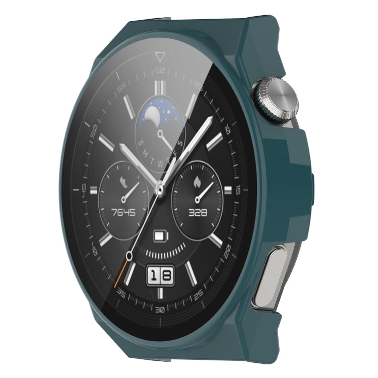 For Huawei GT3 Pro 46mm PC + Tempered Film All-in-one All-inclusive Watch Protective Case