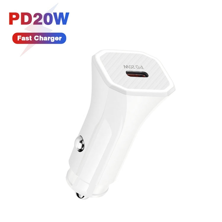 TE-P2 PD 20W Type-C Interface Car Charger