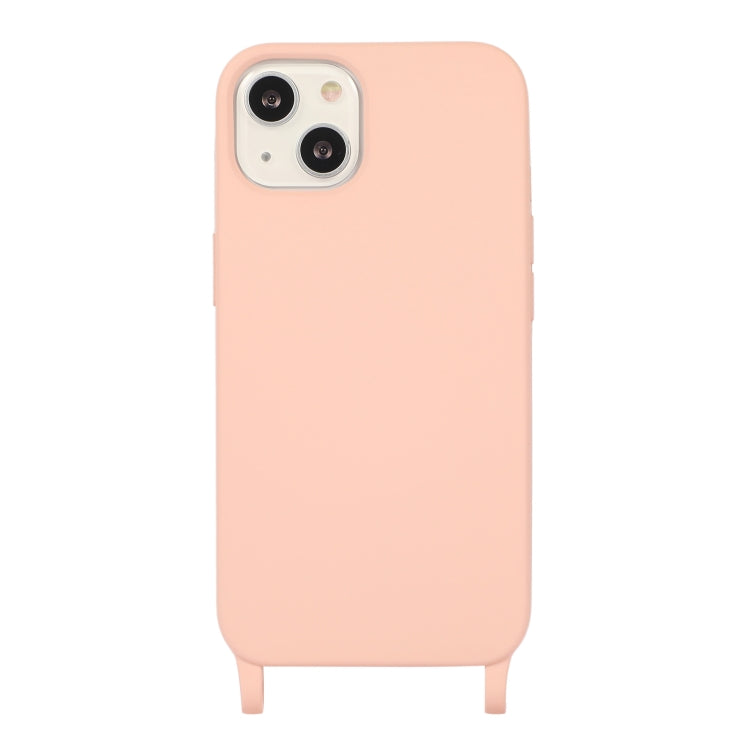 For iPhone 13 Pro Crossbody Lanyard Elastic Silicone Phone Case