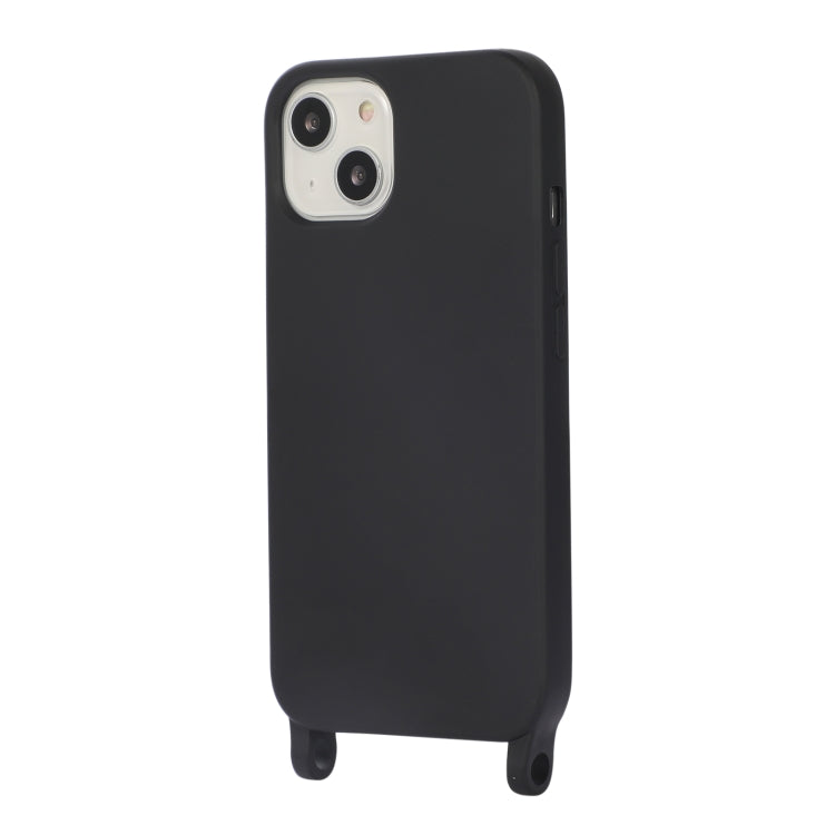 For iPhone 12 Pro Max Crossbody Lanyard Elastic Silicone Phone Case