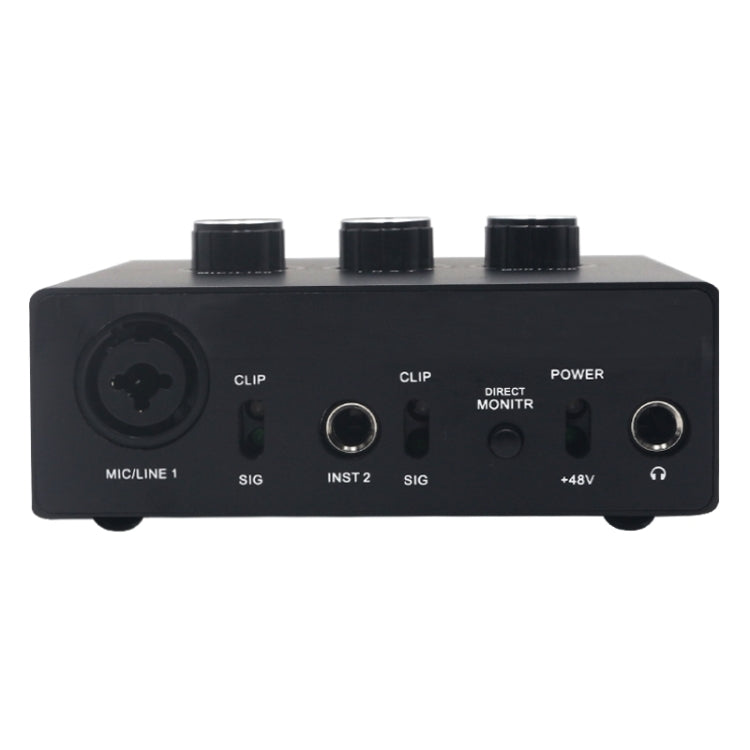 2x2 USB Recording Audio Sound Card