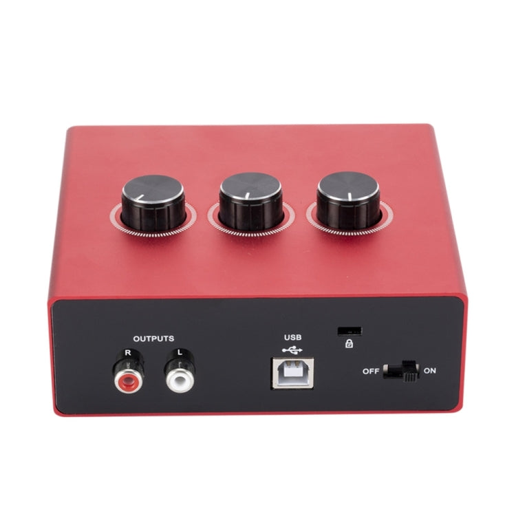 2x2 USB Recording Audio Sound Card