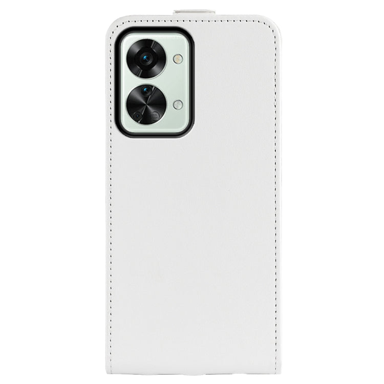 For OnePlus Nord 2T 5G R64 Texture Vertical Flip Leather Phone Case