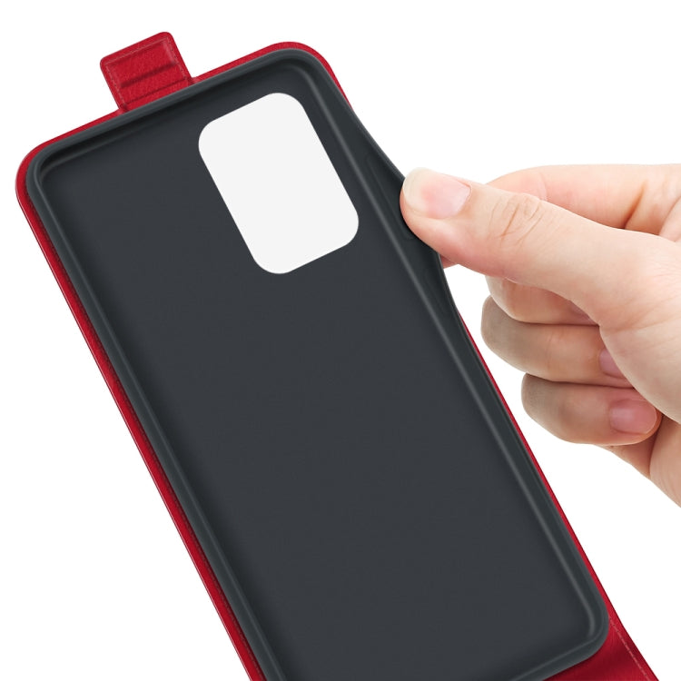 For Xiaomi Redmi Note 11T Pro / Note 11T Pro+ R64 Texture Vertical Flip Leather Phone Case