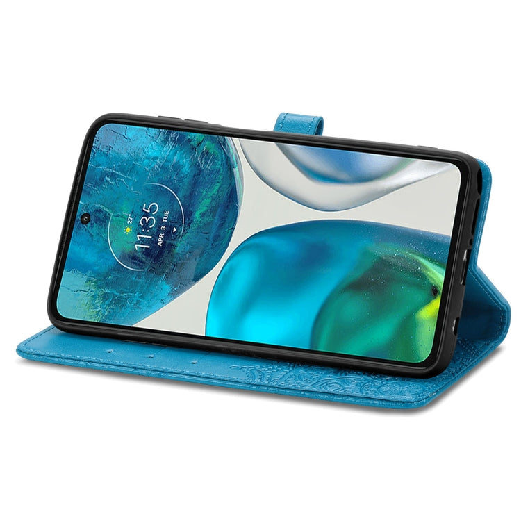 For OPPO Realme C35 Mandala Flower Embossed Horizontal Flip Leather Phone Case