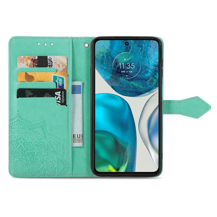 For OPPO Realme C35 Mandala Flower Embossed Horizontal Flip Leather Phone Case