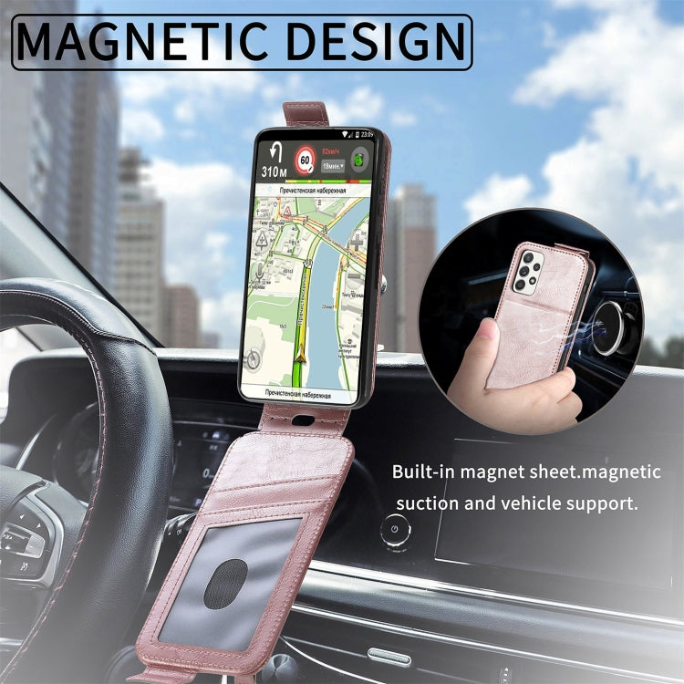For Samsung Galaxy A52 5G / 4G Zipper Wallet Vertical Flip Leather Phone Case