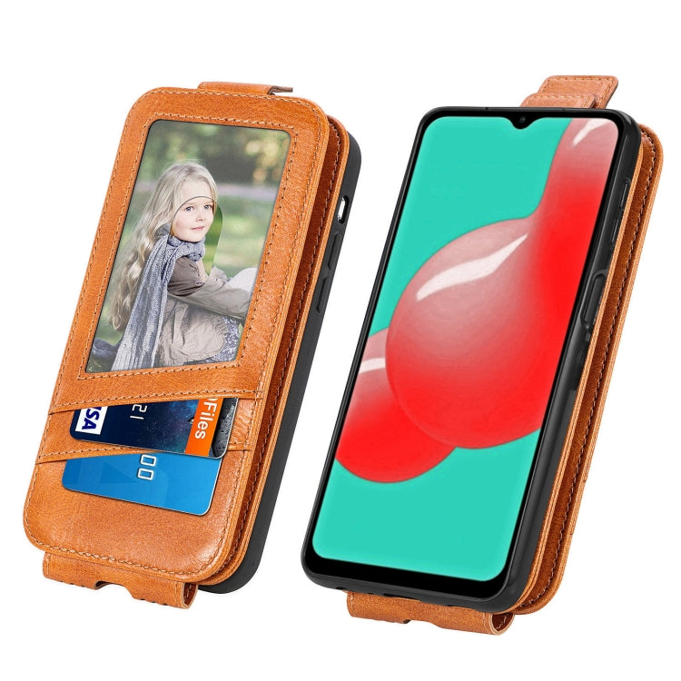 For Samsung Galaxy A32 5G Zipper Wallet Vertical Flip Leather Phone Case