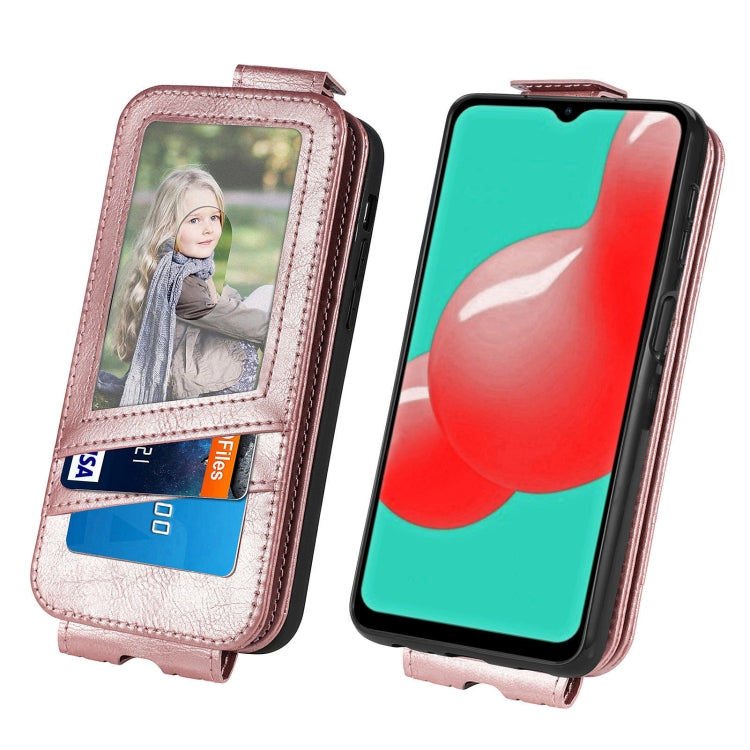 For Samsung Galaxy A32 5G Zipper Wallet Vertical Flip Leather Phone Case