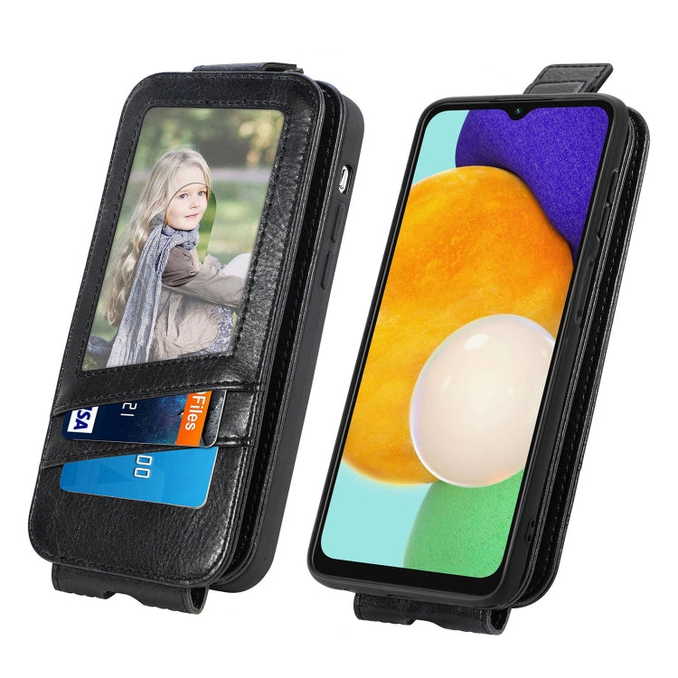 For Samsung Galaxy A13 5G Zipper Wallet Vertical Flip Leather Phone Case