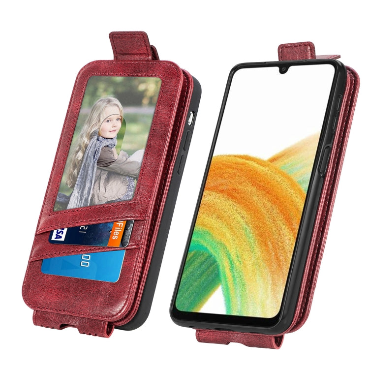 For Samsung Galaxy A13 4G Zipper Wallet Vertical Flip Leather Phone Case