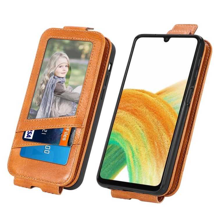 For Samsung Galaxy A13 4G Zipper Wallet Vertical Flip Leather Phone Case