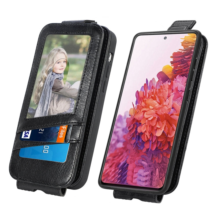 For Samsung Galaxy S20 FE 2022 Zipper Wallet Vertical Flip Leather Phone Case