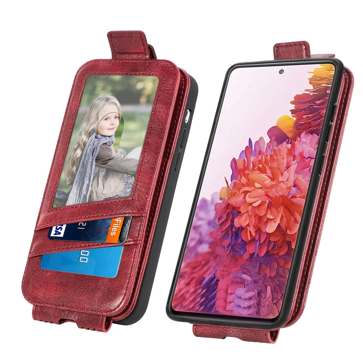 For Samsung Galaxy S20 FE 2022 Zipper Wallet Vertical Flip Leather Phone Case