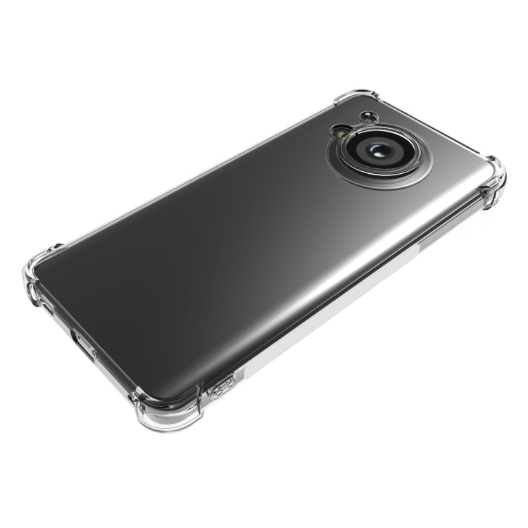 For Sharp Aquos R7 JSM Transparent TPU Airbag Shockproof Antiskid Phone Case