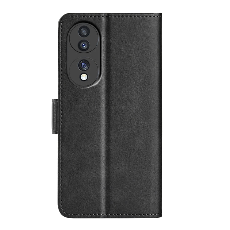 For Honor 70 Dual-side Magnetic Buckle Flip Leather Phone Case