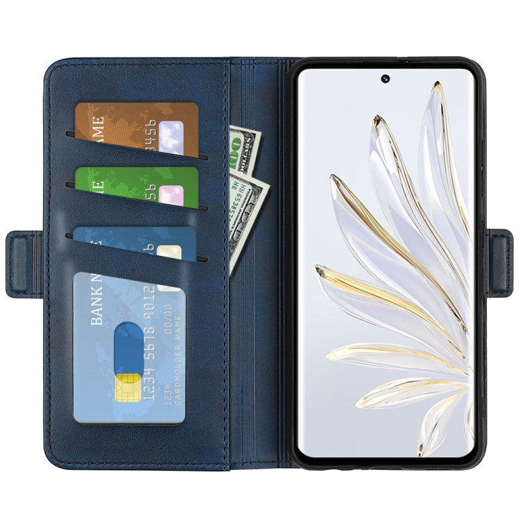 For Honor 70 Dual-side Magnetic Buckle Flip Leather Phone Case