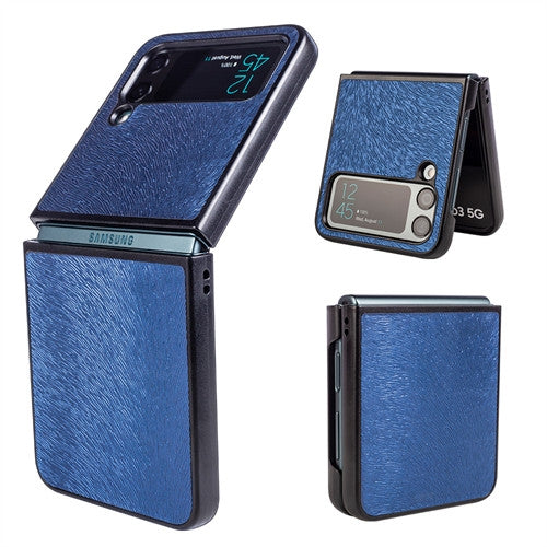 For Samsung Galaxy Z Flip4 Peacock Texture Phone Case