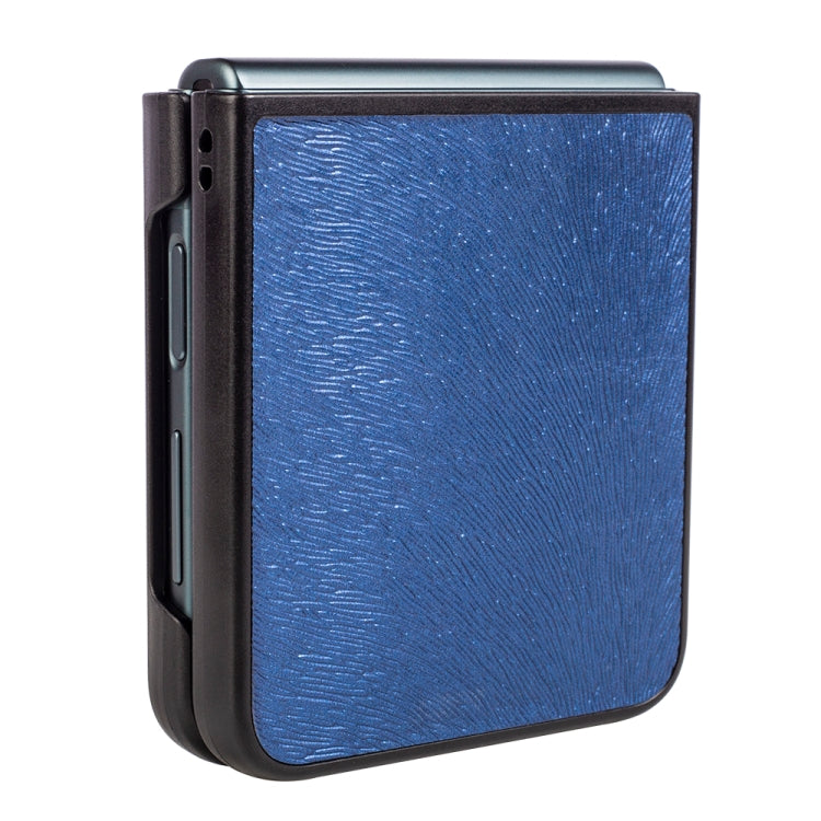 For Samsung Galaxy Z Flip4 Peacock Texture Phone Case