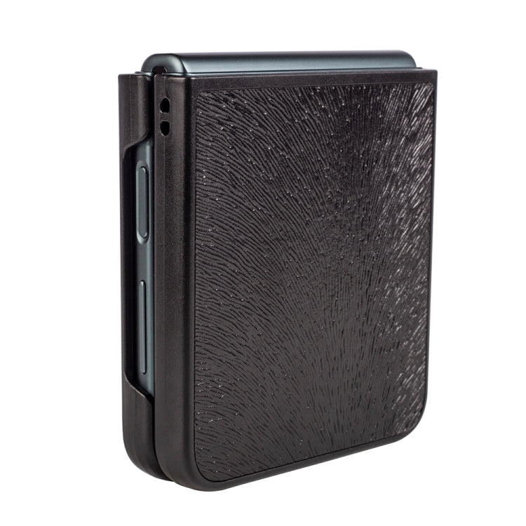 For Samsung Galaxy Z Flip4 Peacock Texture Phone Case
