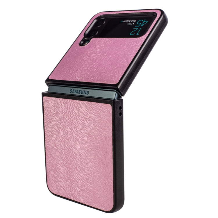 For Samsung Galaxy Z Flip4 Peacock Texture Phone Case