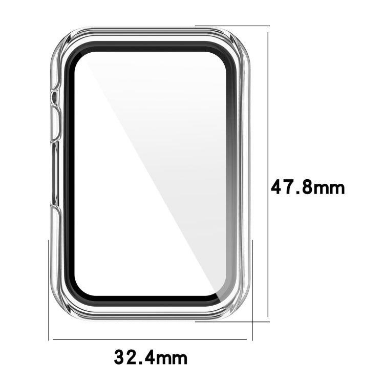 For Huawei Watch Fit PC+Toughened Film Fully Enclosed Protective Watch Case