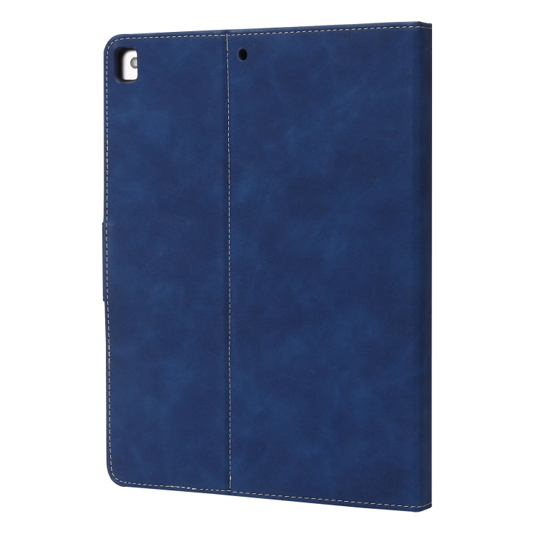 For iPad 10.2 2019 / 2020 / 2021 Calf Texture Horizontal Flip Leather Tablet Case