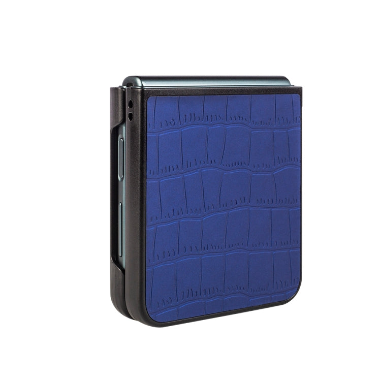 For Samsung Galaxy Z Flip4 Crocodile Texture Phone Case