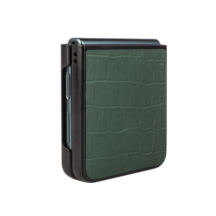 For Samsung Galaxy Z Flip4 Crocodile Texture Phone Case