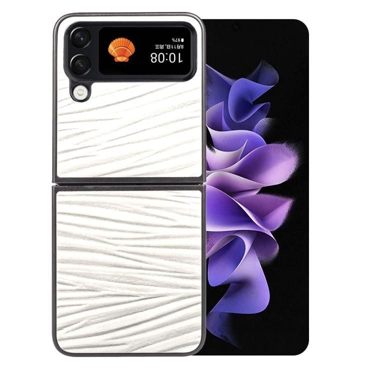 For Samsung Galaxy Z Flip4 Water Ripple Texture Phone Case