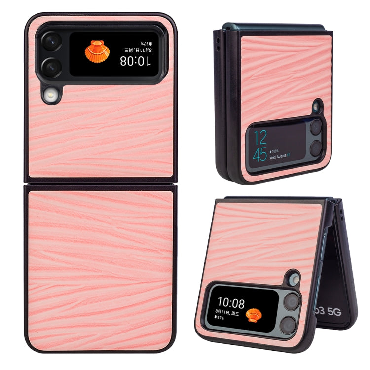 For Samsung Galaxy Z Flip4 Water Ripple Texture Phone Case