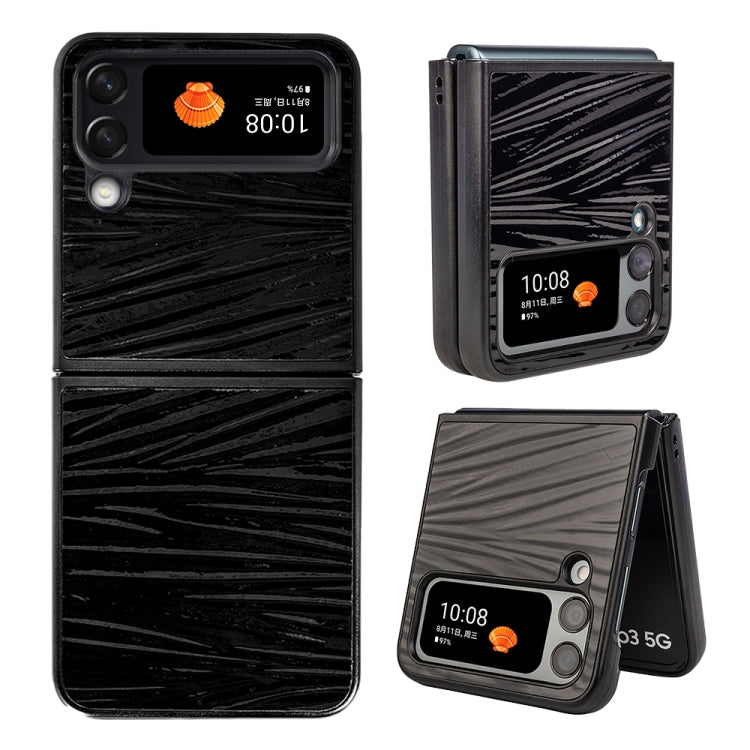 For Samsung Galaxy Z Flip4 Water Ripple Texture Phone Case
