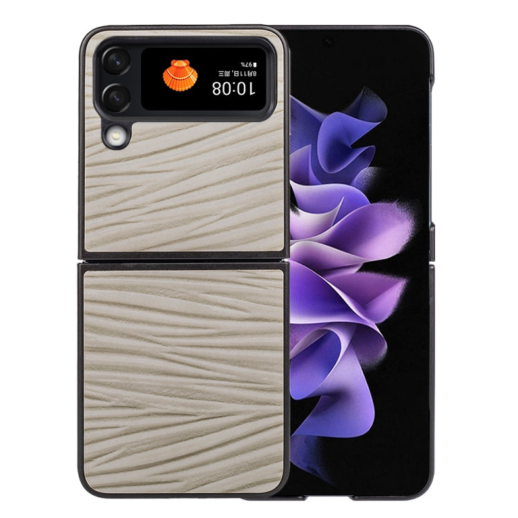 For Samsung Galaxy Z Flip4 Water Ripple Texture Phone Case