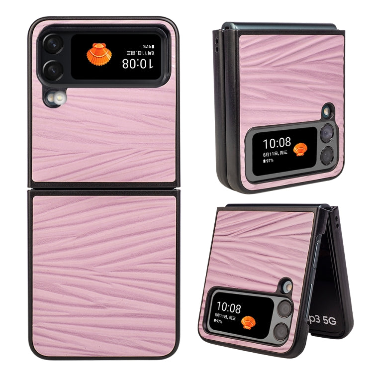 For Samsung Galaxy Z Flip4 Water Ripple Texture Phone Case